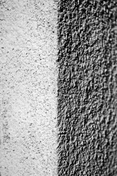 Černá Bílá Textura Staré Popraskané Stěny — Stock fotografie