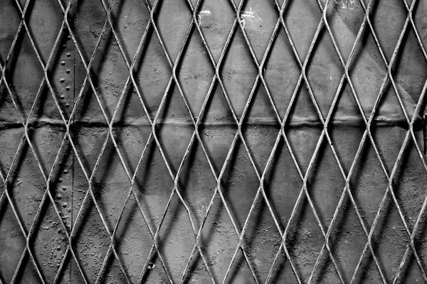 Pared Metal Texturizado Blanco Negro — Foto de Stock