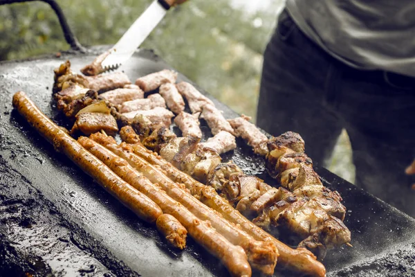 Sokakta Pişirmek — Stok fotoğraf