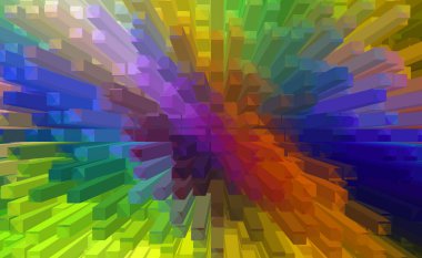 Soyut renkli arkaplan, tam çerçeve 