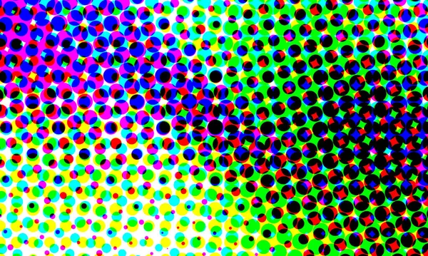Fond Coloré Abstrait Cadre Complet — Photo
