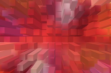 soyut renkli küpler, yaratıcı duvar kağıdı tasarımı