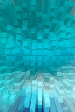 soyut renkli küpler, yaratıcı duvar kağıdı tasarımı