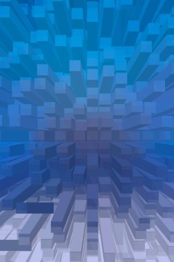 soyut renkli küpler, yaratıcı duvar kağıdı tasarımı