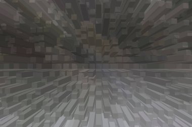 Birçok kare, piksel içeren kopyalama alanı için arkaplan 