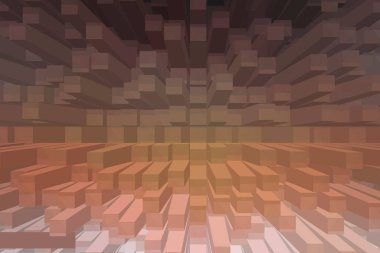 soyut renkli küpler, yaratıcı duvar kağıdı tasarımı