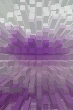 soyut renkli küpler, yaratıcı duvar kağıdı tasarımı