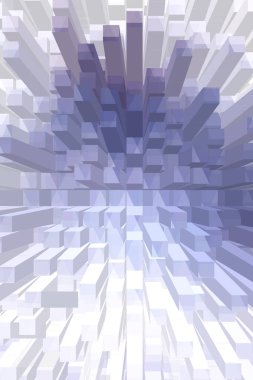 soyut renkli küpler, yaratıcı duvar kağıdı tasarımı