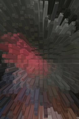 Birçok kare, piksel içeren kopyalama alanı için arkaplan 