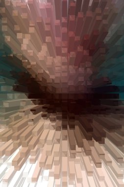 Birçok kare, piksel içeren kopyalama alanı için arkaplan 