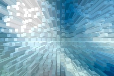 Birçok kare, piksel içeren kopyalama alanı için arkaplan 