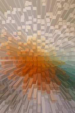 Birçok kare, piksel içeren kopyalama alanı için arkaplan 