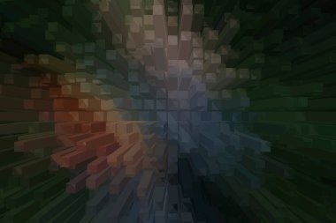 Birçok kare, piksel içeren kopyalama alanı için arkaplan 