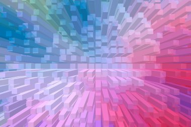 Birçok kare, piksel içeren kopyalama alanı için arkaplan 