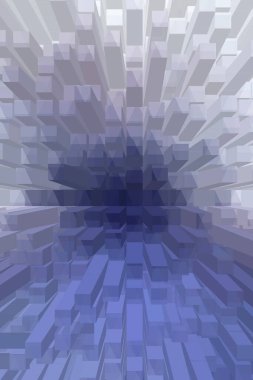 soyut renkli küpler, yaratıcı duvar kağıdı tasarımı