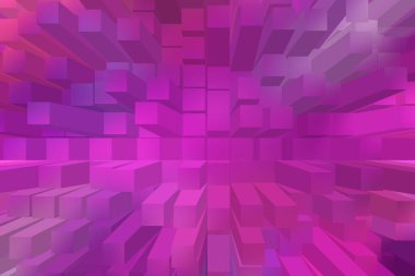 soyut renkli küpler, yaratıcı duvar kağıdı tasarımı