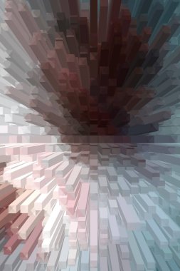 Birçok kare, piksel içeren kopyalama alanı için arkaplan 