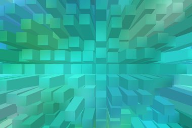 soyut renkli küpler, yaratıcı duvar kağıdı tasarımı