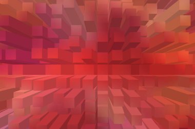 soyut renkli küpler, yaratıcı duvar kağıdı tasarımı