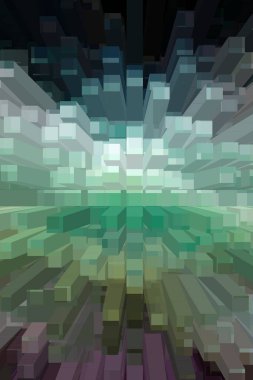 arkaplan, yaratıcı ve tasarım sanat dokusu için soyut renkli desen