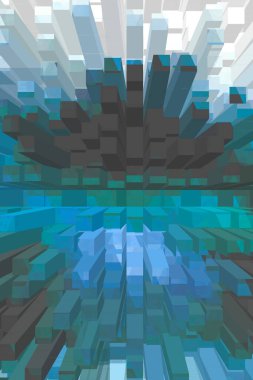 arkaplan, yaratıcı ve tasarım sanat dokusu için soyut renkli desen