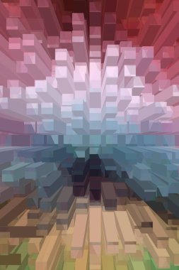 arkaplan, yaratıcı ve tasarım sanat dokusu için soyut renkli desen