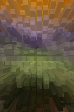 arkaplan, yaratıcı ve tasarım sanat dokusu için soyut renkli desen