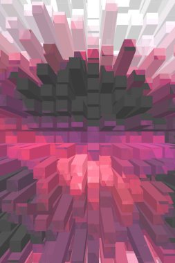 arkaplan, yaratıcı ve tasarım sanat dokusu için soyut renkli desen