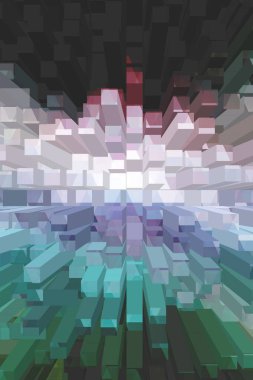 arkaplan, yaratıcı ve tasarım sanat dokusu için soyut renkli desen