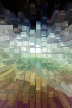 arkaplan, yaratıcı ve tasarım sanat dokusu için soyut renkli desen