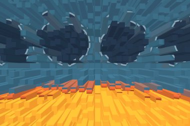 Soyut modern duvar kağıdı, kopyalama alanı olan yaratıcı arkaplan  