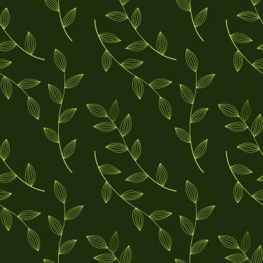 yeşil yaprakları sorunsuz