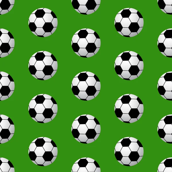 Bola de fútbol inconsútil — Archivo Imágenes Vectoriales