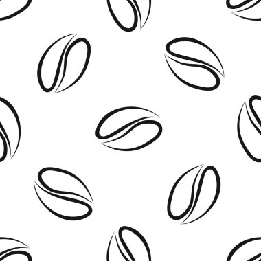 Kahve çekirdekleri dikişsiz