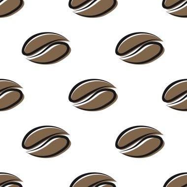 Kahve çekirdekleri dikişsiz