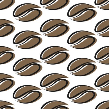 Kahve çekirdekleri dikişsiz