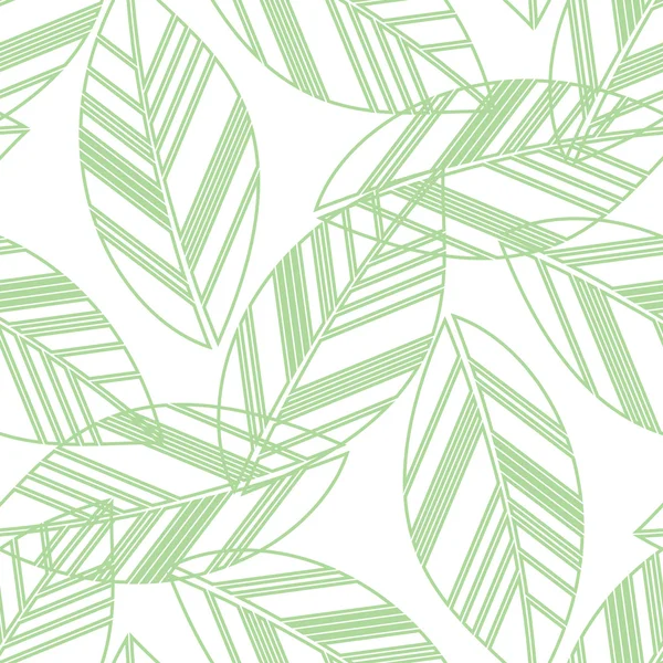 Yeşil sorunsuz yaprakları