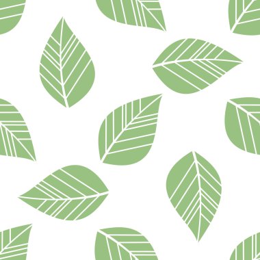 yeşil yaprakları sorunsuz