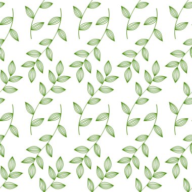 yeşil yaprakları sorunsuz