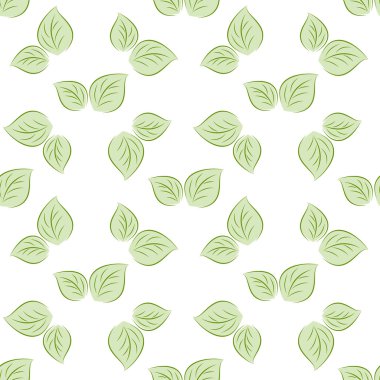 yeşil yaprakları sorunsuz