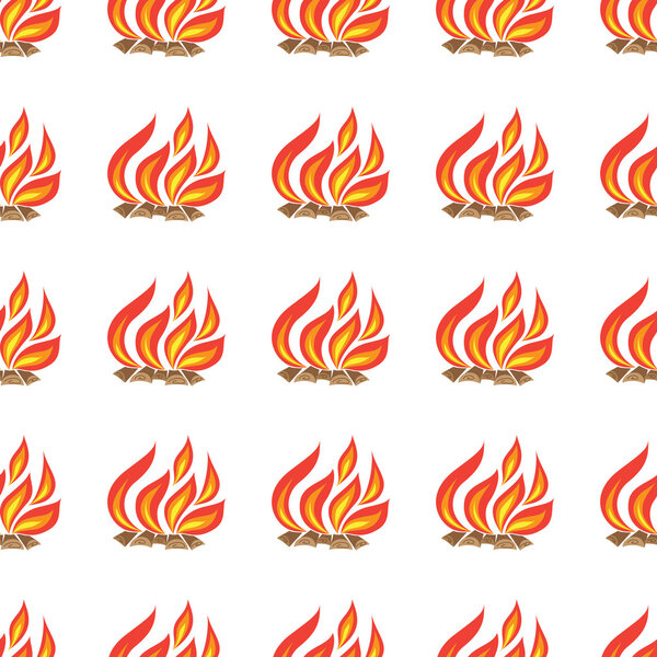 пламенный изолированный огонь
