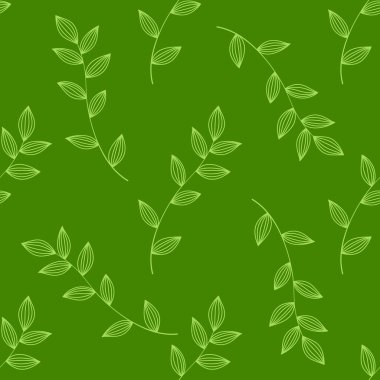 Kusursuz yeşil yapraklar arkaplanı