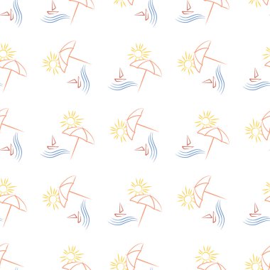 plaj şemsiyesi ile sorunsuz