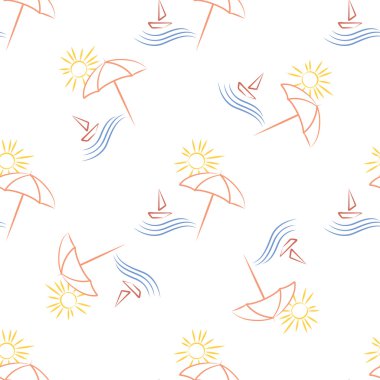 plaj şemsiyesi ile sorunsuz