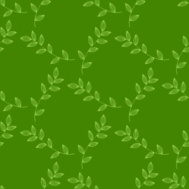 Kusursuz yeşil yapraklar arkaplanı