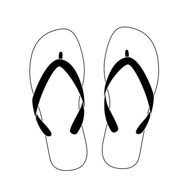 Beyaz flip flop