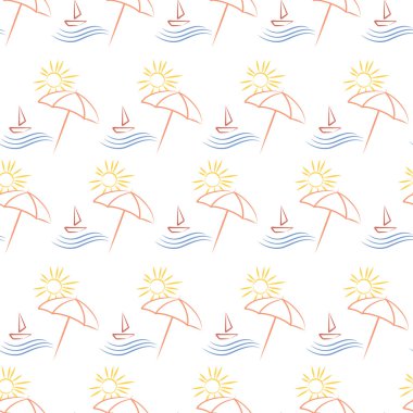 plaj şemsiyesi ile sorunsuz