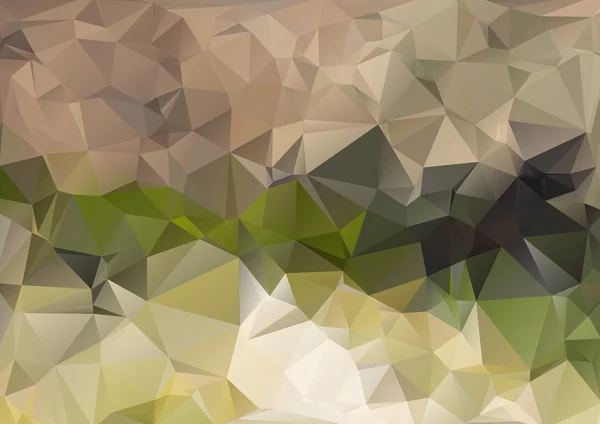 Paysage polygonal abstrait — Image vectorielle