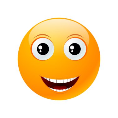 Sarı yuvarlak ifade