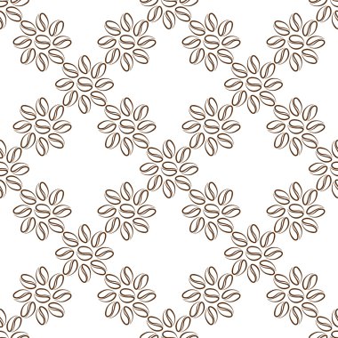 kahve çekirdekleri çiçek